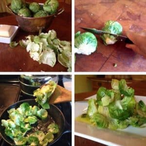 Brussels Sprout Leaves