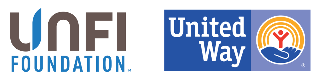 UNFI Foundation logo and United Way of Champaign County logo